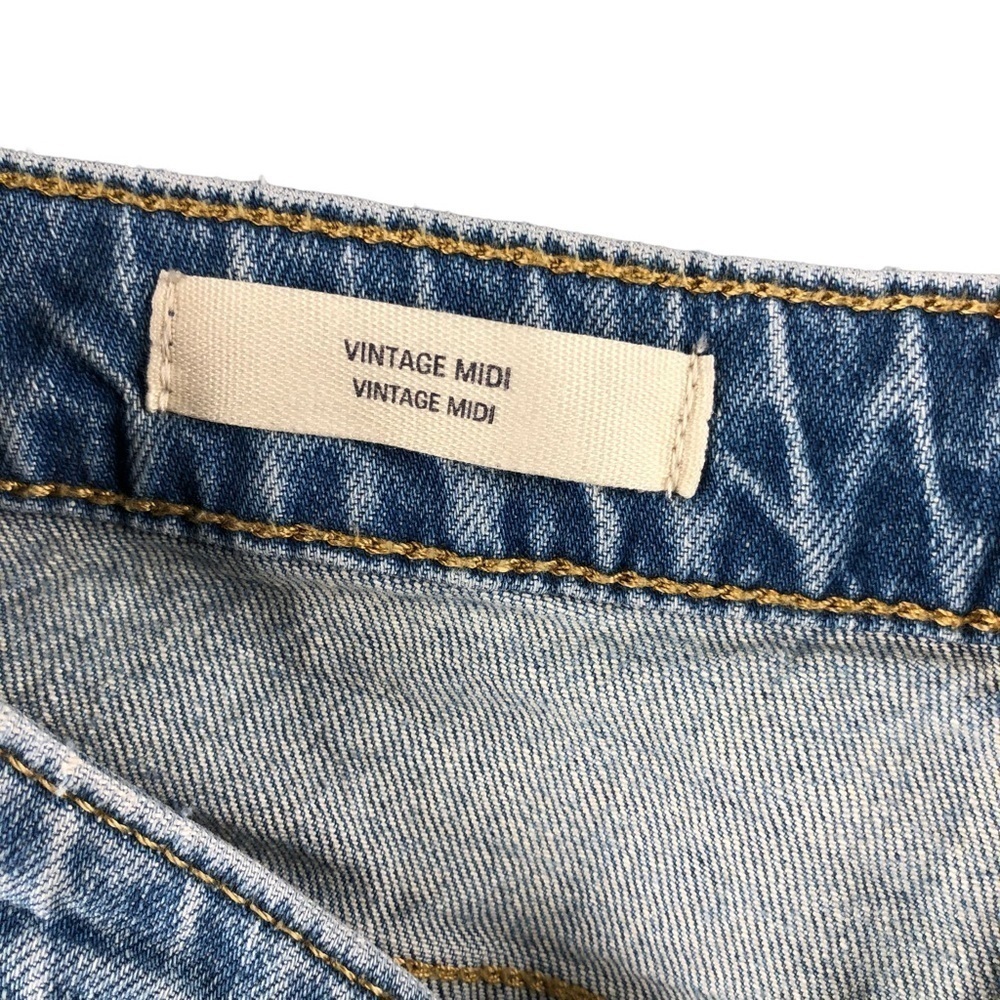 Universal Thread Vintage Mini Button Fly Raw Hem … - image 3